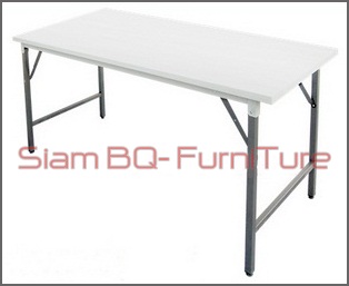 โต๊ะพับ,โต๊ะพับอเนกประสงค์,โต๊ะสัมมนา,โต๊ะประชุม,โตีะจัดเลี้ยง,โต๊ะพับอเนกประสงค์หน้าเหล็กขาว